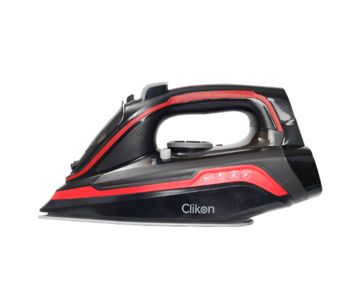 Clikon CK4126 2400 Watts Steam Iron - Black and Red - Zoom Image 1