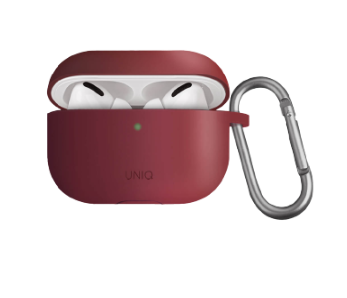 Uniq Vencer Airpods Pro Silicone Hang Case - Maroon - Zoom Image 2