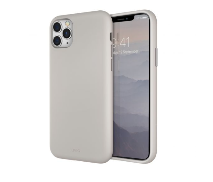 Uniq Hybrid Iphone 11 Pro Lino Hue Mobile Covers - Ivory - Zoom Image 1