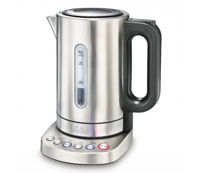 Solis 2000 Watts Vario Temp Kettle - Black and Silver - Zoom Image 1