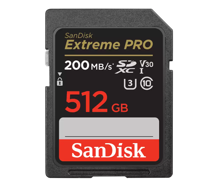 SanDisk SDSDXXD-512G-GN4IN Extreme PRO SDHC And SDXC UHS-I Card 512GB - Zoom Image 1