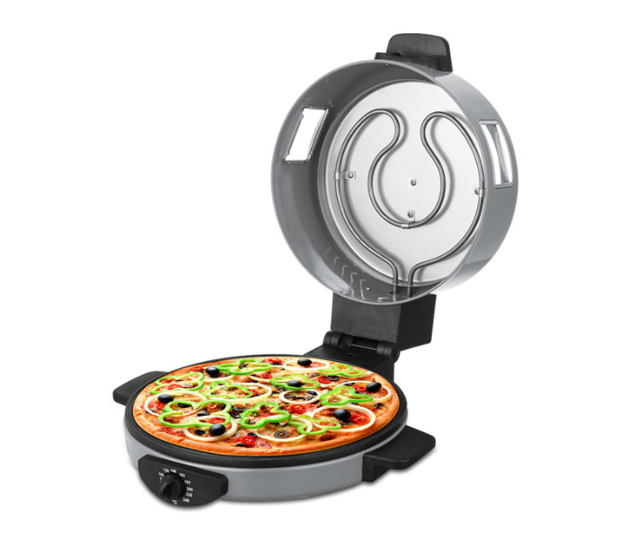 Sonashi SABM-863 1800Watts 2 In 1 Arabic Bread and Pizza Maker - Black and Silver - Zoom Image 4