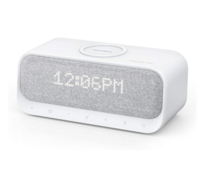 Anker A3300211 Wakey Bluetooth Speaker with Alarm Clock - White - Zoom Image 1