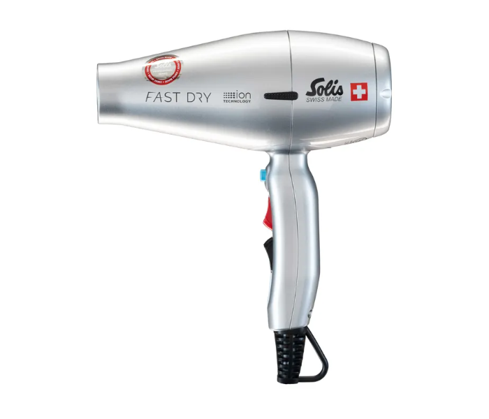 Solis 2200 Watts Fast Dry Hair Dryer - Silver - Zoom Image 1