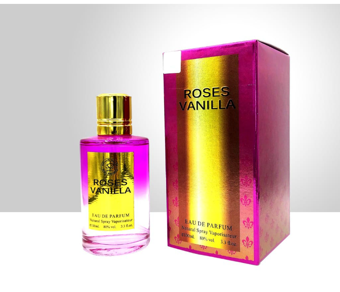 Atika 100ml Roses Vanilla Eau De Parfum Vaporisateur Spray For Women - Zoom Image