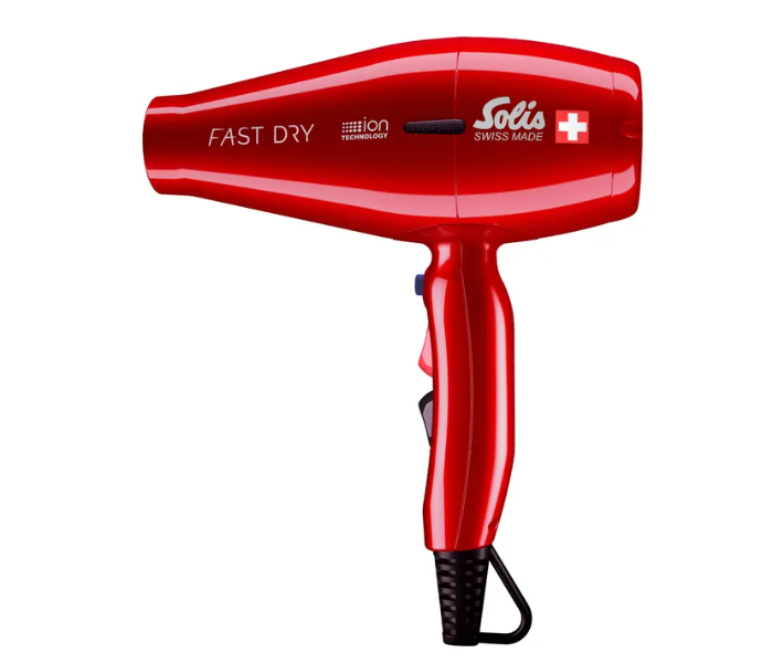 Solis 2200 Watts Fast Dry Hair Dryer - Red - Zoom Image 1