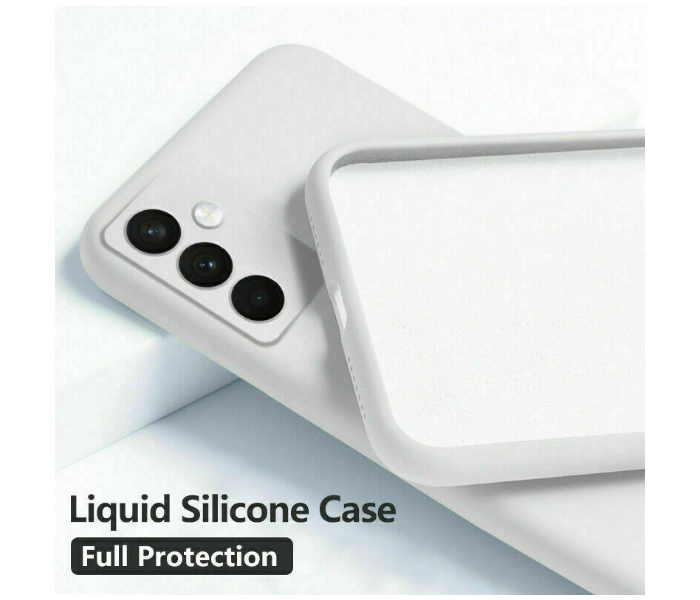 Liquid Silicone Phone Case for Samsung Galaxy A13 - Black - Zoom Image 5