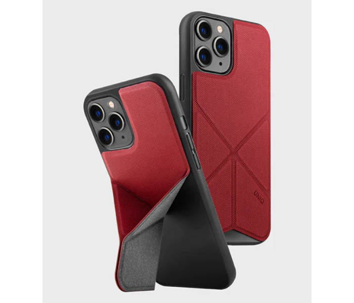 Uniq Hybrid Iphone 12 Pro Max Transforma Mobile Covers - Red - Zoom Image 1