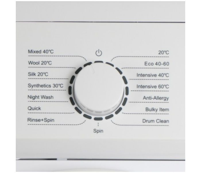 Afra AF-8140WMWT 8Kg 1400 Rpm Front Load Washing Machine - White - Zoom Image 6