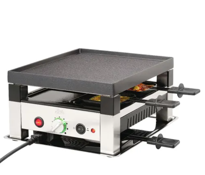 Solis 5 in 1 1020 Watts Table for 4 Grill - Black and Silver - Zoom Image 1