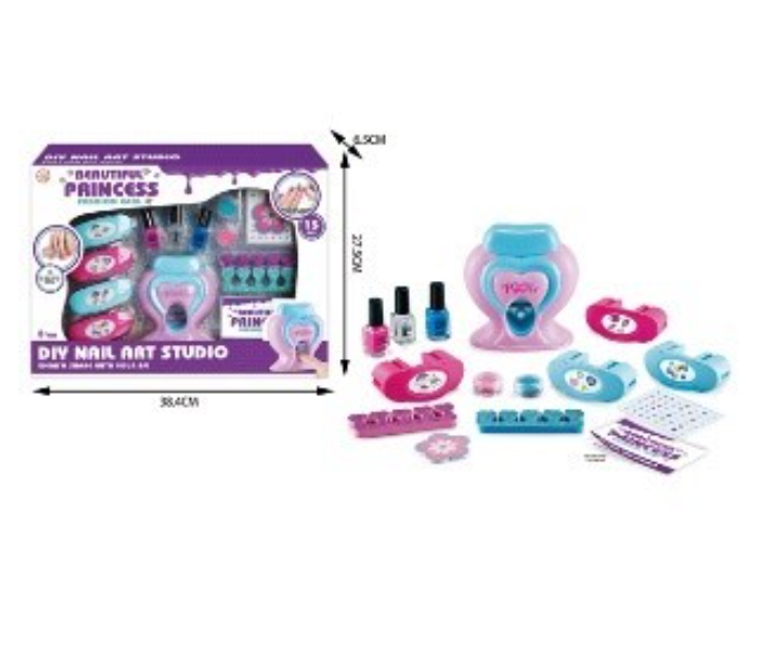 DK1087 Beauty Set Activity Toy For Kids - Blue and Pink - Zoom Image