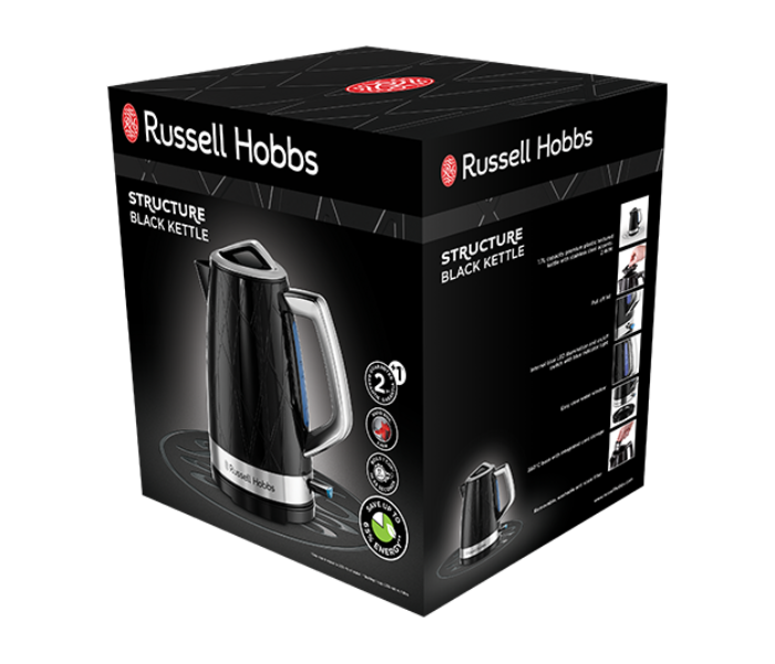 Russell Hobbs RH28081 Plastic Structure 1.7L Kettle - Black - Zoom Image 9