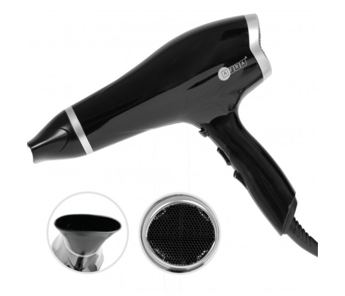 Afra AF-2300HDBK 2300Watts Hair Dryer - Black - Zoom Image 2