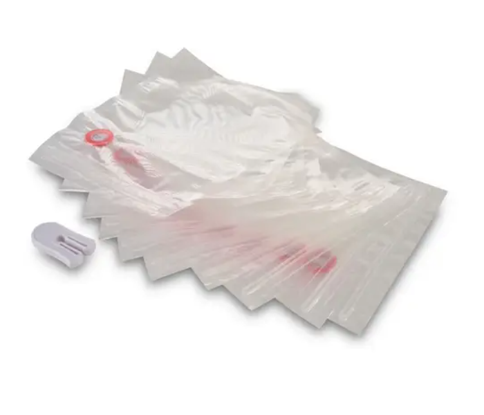 Solis 20 x 23 cm 10 Pieces Zip Vacuum Bags - Zoom Image 3