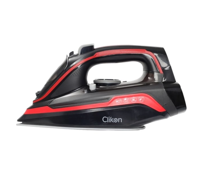 Clikon CK4126 2400 Watts Steam Iron - Black and Red - Zoom Image 3