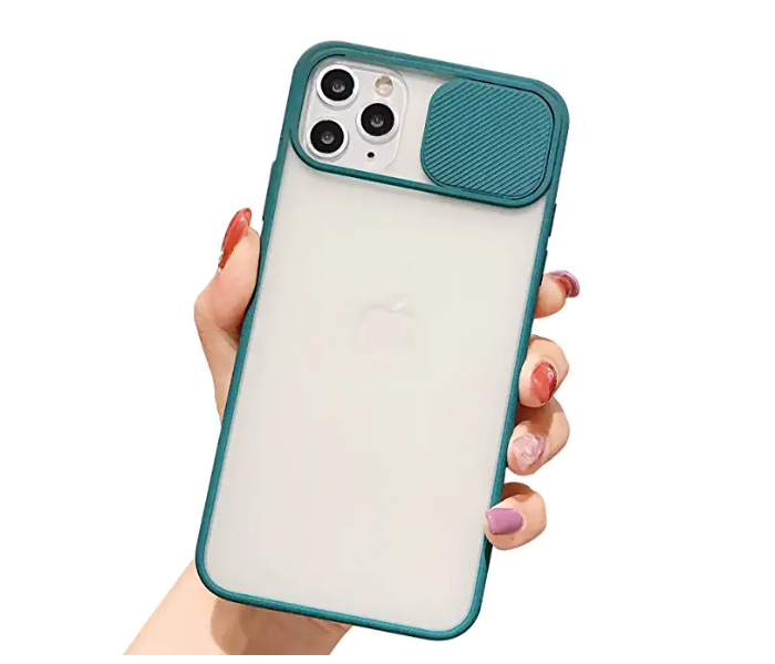 Slide Camera Lens Protection Shockproof TPU Phone Case for iPhone 8 Plus - Zoom Image 1