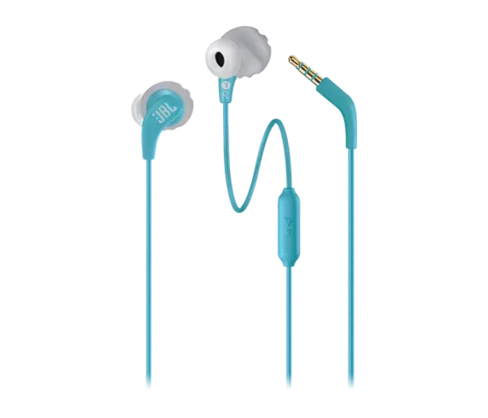 JBL Endurance RunBT Sweatproof Bluetooth In-Ear Headphones - Teal - Zoom Image 4