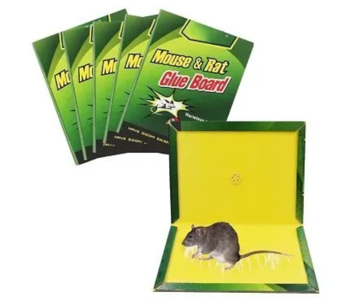 Pack of 10 Green River Mouse and Rat Glue Trap - Zoom Image