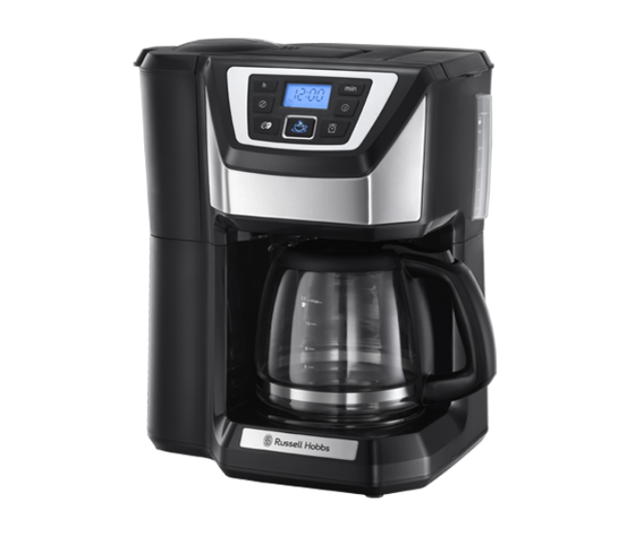 Russell Hobbs RH22000 Polished Stainless Steel Chester Grind and Brew Coffee Maker - Black - Zoom Image 1