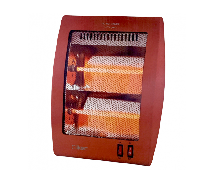 Clikon CK4235 800 Watts Heater - Red - Zoom Image