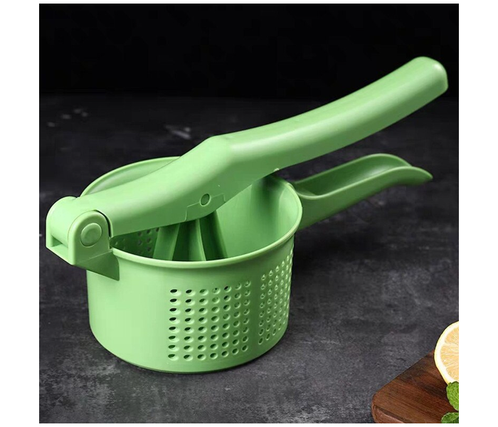 Press Vegetable Drainer Squeezer - Green - Zoom Image 1