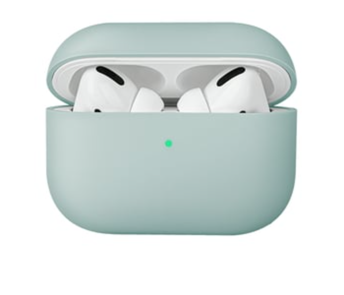 Uniq Lino Hybrid Liquid Silicon Airpods Pro Case - Mint - Zoom Image