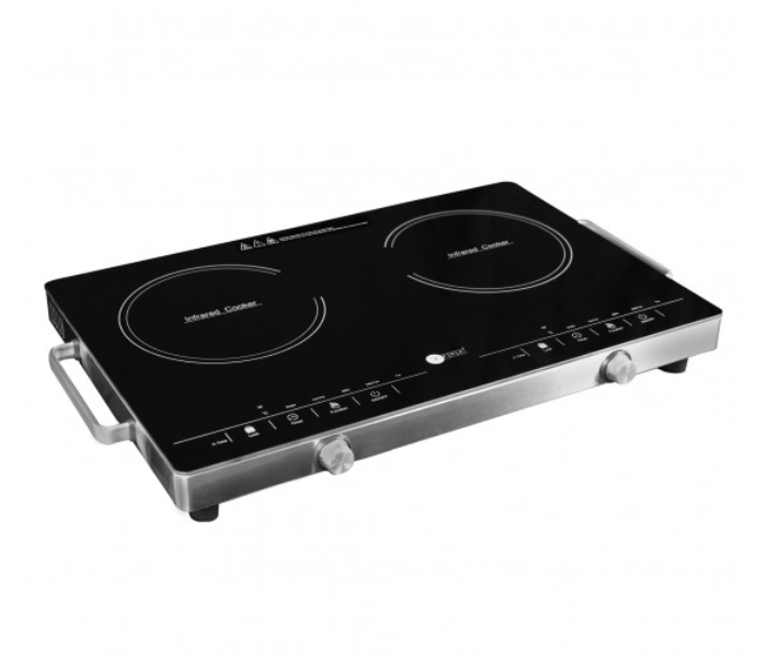 Afra AF-3000ICBK 3000 Watts Double Infrared Cooker - Black and Silver - Zoom Image 3