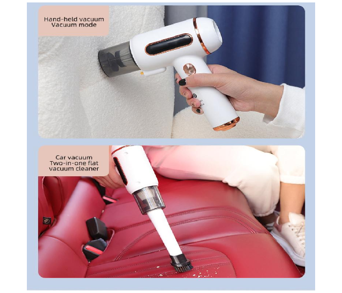 Wireless Mite Removal Instrument Small Ultraviolet Sterilizer Vacuum Cleaner - White - Zoom Image 3