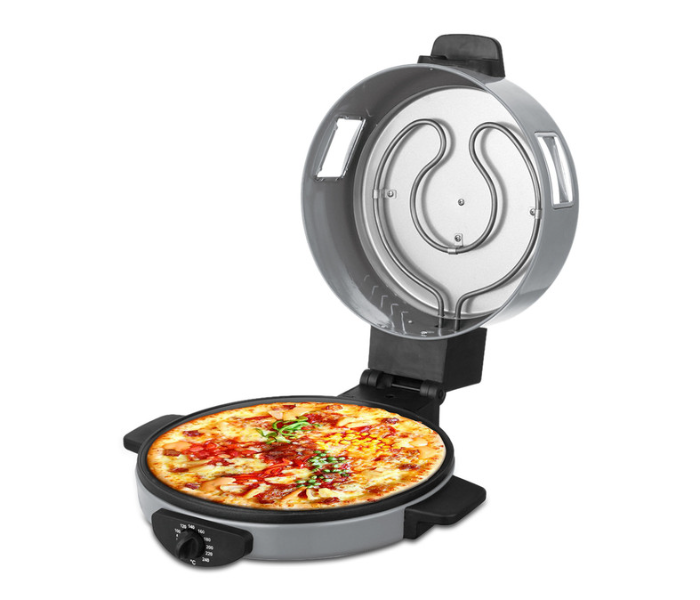 Sonashi SABM-863 1800Watts 2 In 1 Arabic Bread and Pizza Maker - Black and Silver - Zoom Image 3