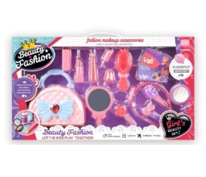 DK1242 Beauty Set Activity Toy For Kids - Pink - Zoom Image