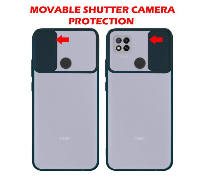 Shockproof Back Cover for Redmi 9C - Black - Zoom Image 6