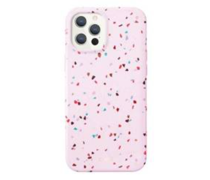 Uniq Coehl Iphone 12 or 12 Pro Terrazzo Mobile Covers - Pink - Zoom Image 1