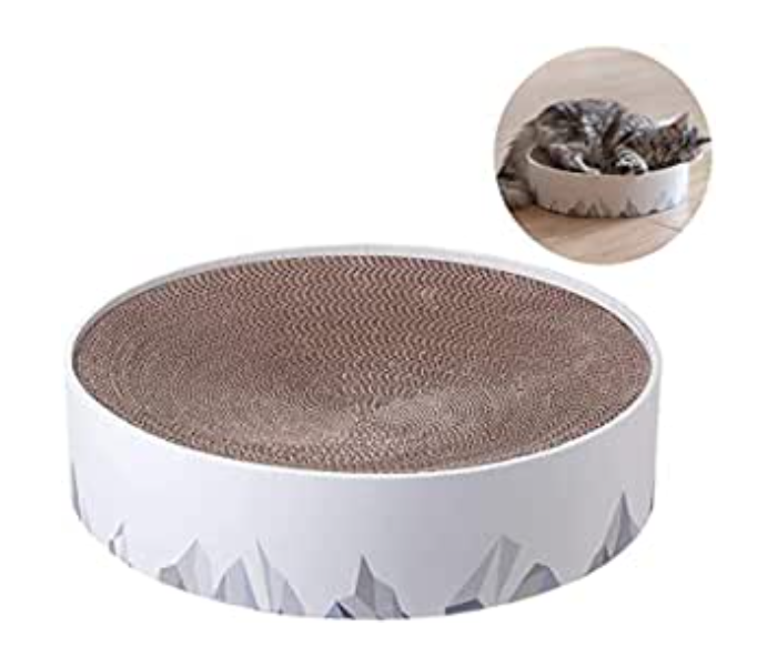 Galaxy Cat Scratcher Round - Zoom Image 1