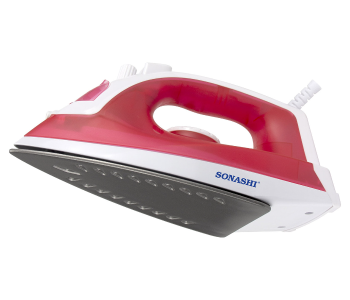 Sonashi SI-5077T 1600Watts Steam Iron With Non-Stick Soleplate - Red - Zoom Image 2