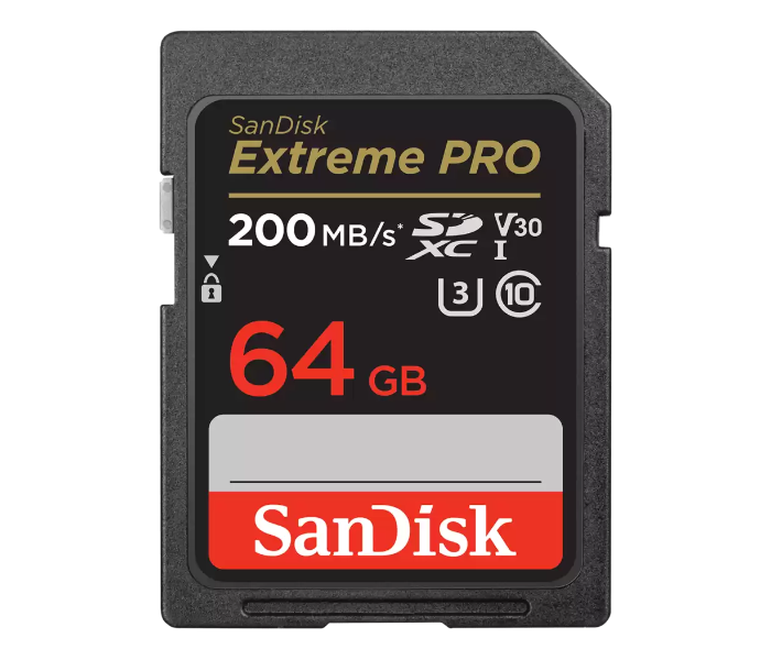 SanDisk SDSDXXU-064G-GN4IN Extreme PRO SDHC And SDXC UHS-I Card 64GB - Zoom Image 1