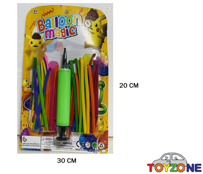 QQ157-1 Balloons with Inflators For Kids - Zoom Image