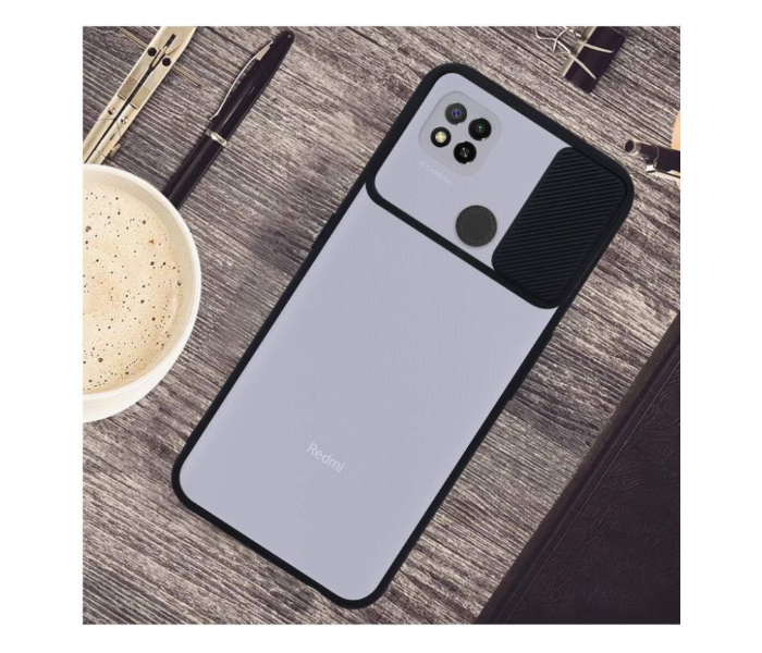 Shockproof Back Cover for Redmi 9C - Black - Zoom Image 4