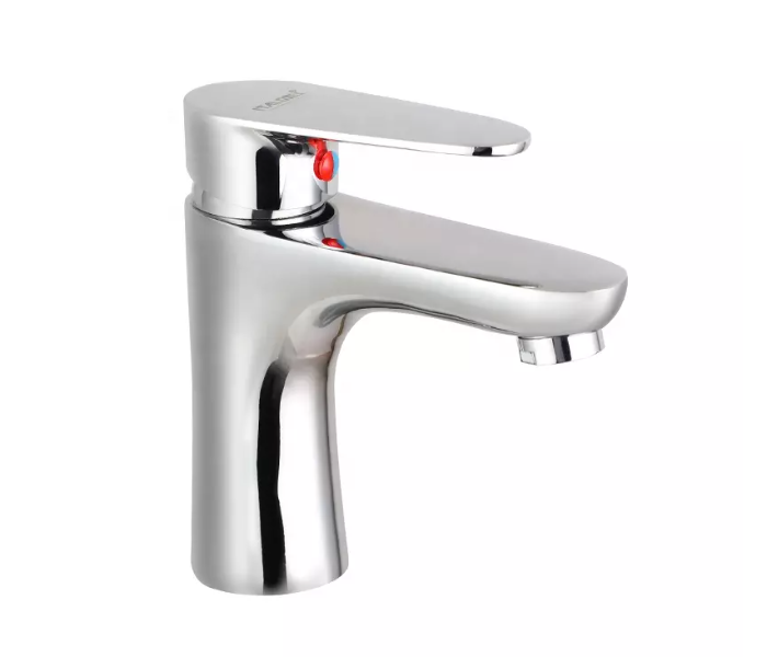 Italomix 102294 Zinc Alloy Single Lever Wash Basin Mixer Tap - Silver - Zoom Image 4