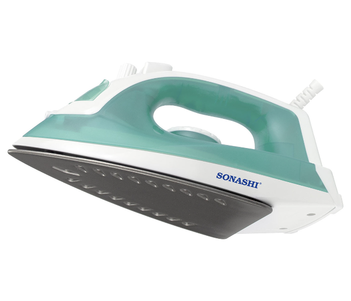 Sonashi SI-5077T 1600Watts Steam Iron With Non-Stick Soleplate - Green - Zoom Image 2