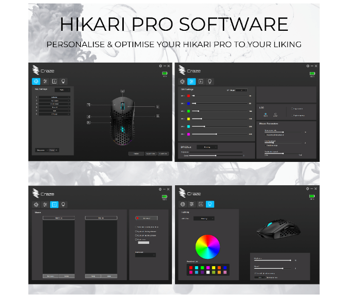 Craze C-H-MR Hikari Pro and Mousepad with RGB - Blue - Zoom Image 6