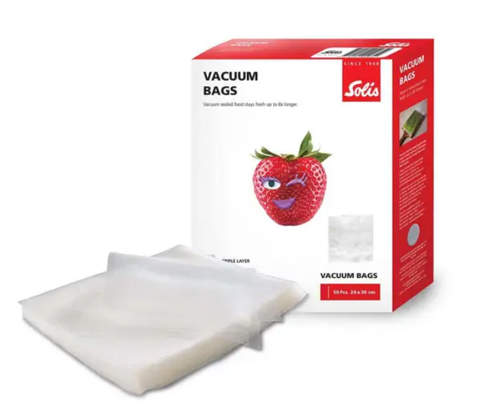 Solis 20x 30cm 50 Pieces Vacuum Bags - Zoom Image 1