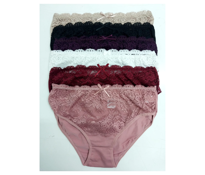 Pack of 6 Pieces XL Turkey Style Lady Comfort Panties for Women - Zoom Image 2