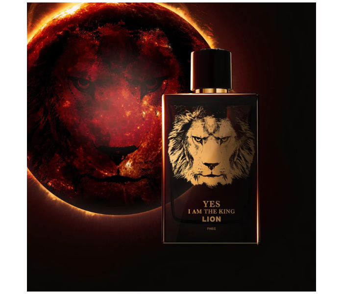 Geparlys 100ml Yes I Am the King Lion Eau De Parfum Spray For Men - Zoom Image 1