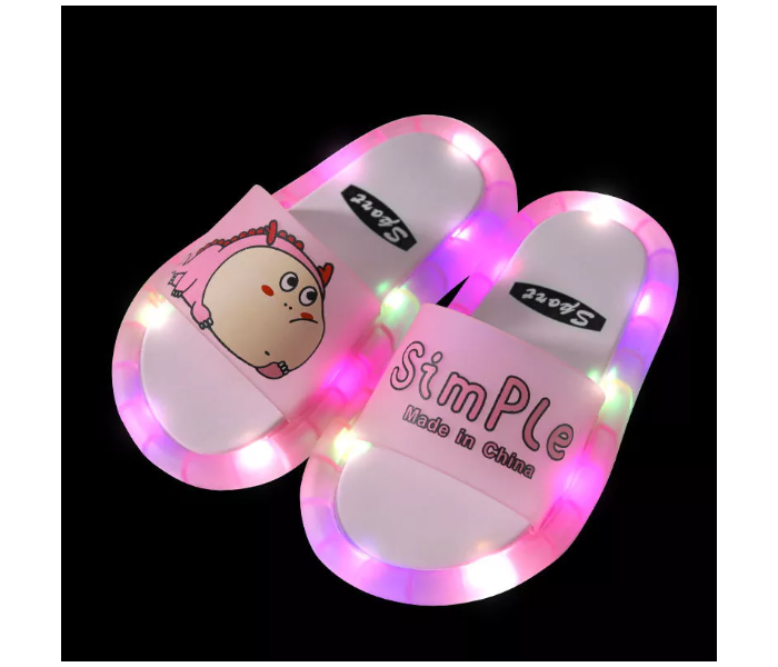 Generic 32 Sized Cartoon Cute LED Light Casual Soft Sole Rubber Shoes for Kids  - Zoom Image 4