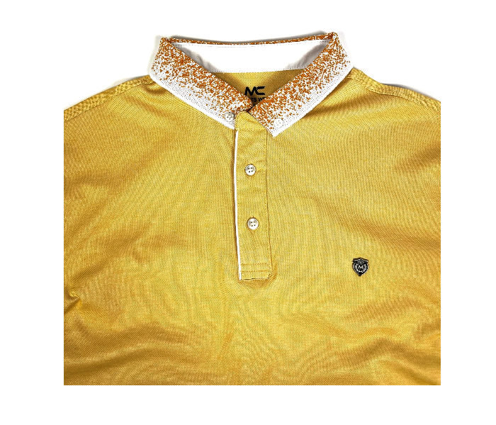 Slim Polo Summer Thin Cloth XXL Shirt For Men - Yellow - Zoom Image 2