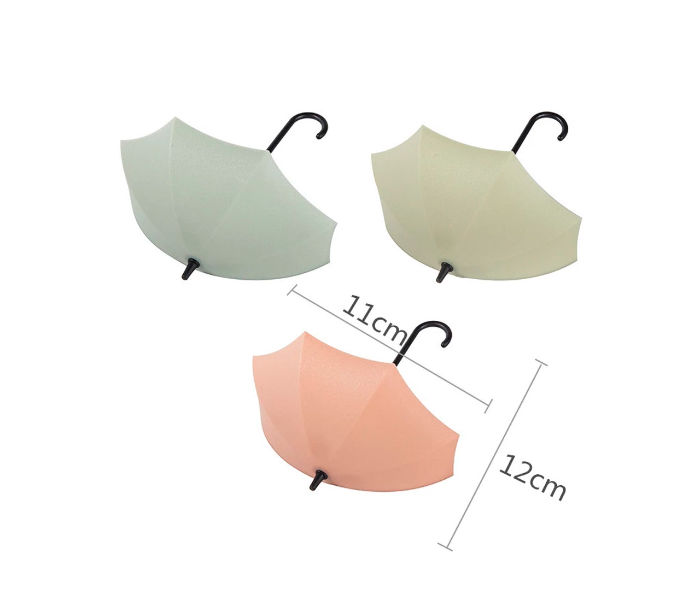 Creative Umbrella Shaped Hook for Hangings - Rose - Zoom Image 3