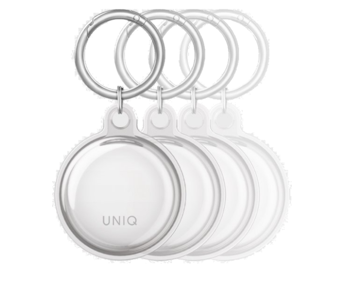 Uniq Bundle Of 4 Glase Slim Tpu Airtag Case - Zoom Image 1