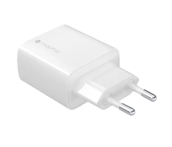 Mophie 30Watts USB-C Gan Wall Charger EU Adapter - White - Zoom Image 2