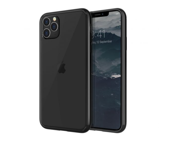 Uniq Hybrid iPhone 11 Pro Max Lifepro Xtreme Mobile Covers - Obsidian Black - Zoom Image