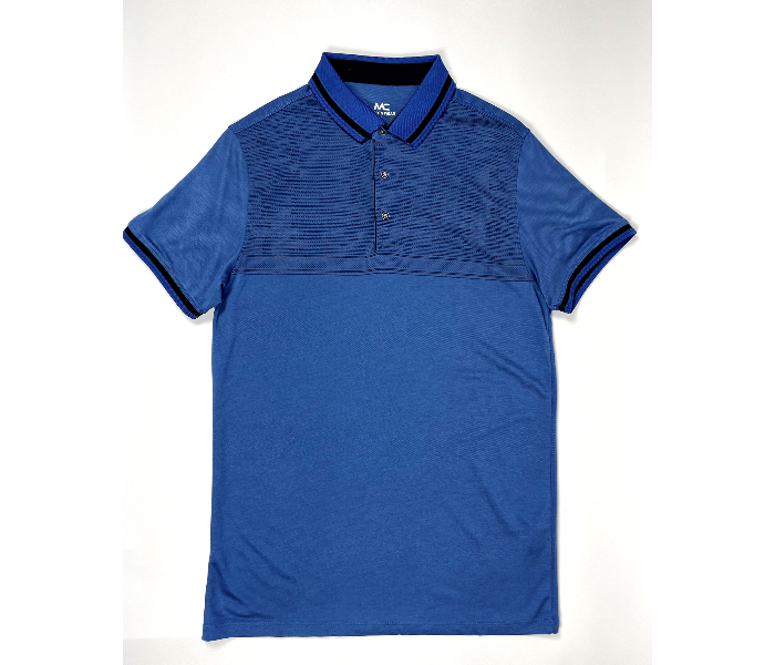 Slim Polo Summer Thin Cloth XL Shirt For Men - Blue - Zoom Image 3